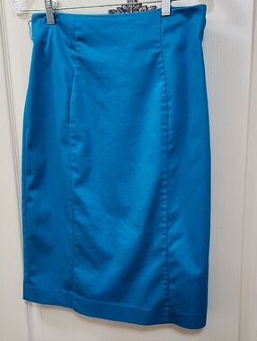 WORTHINGTON TEAL PENCIL SKIRT